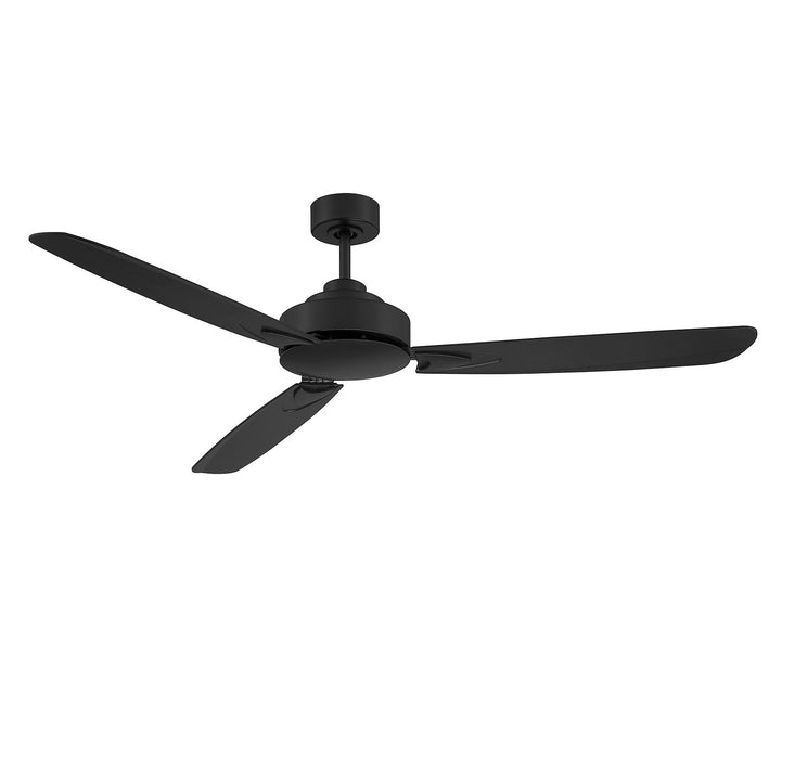 Meridian M2010MBK 58" Ceiling Fan, Matte Black