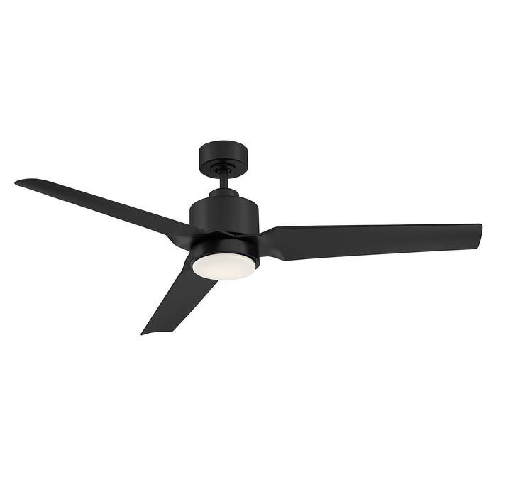 Meridian M2012MBK 52" Ceiling Fan, Matte Black