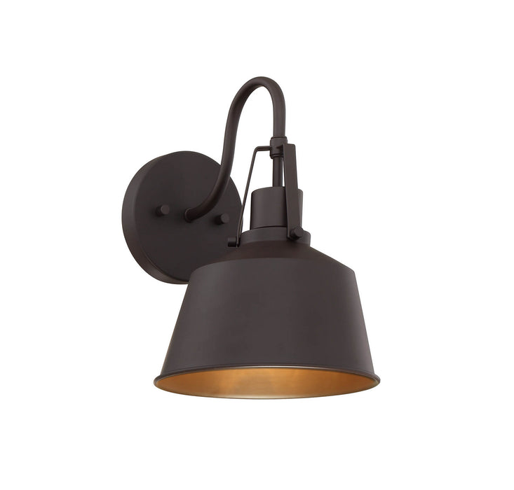 Meridian M50049ORB One Light Outdoor Wall Sconce, Oil Rubbed Bronze