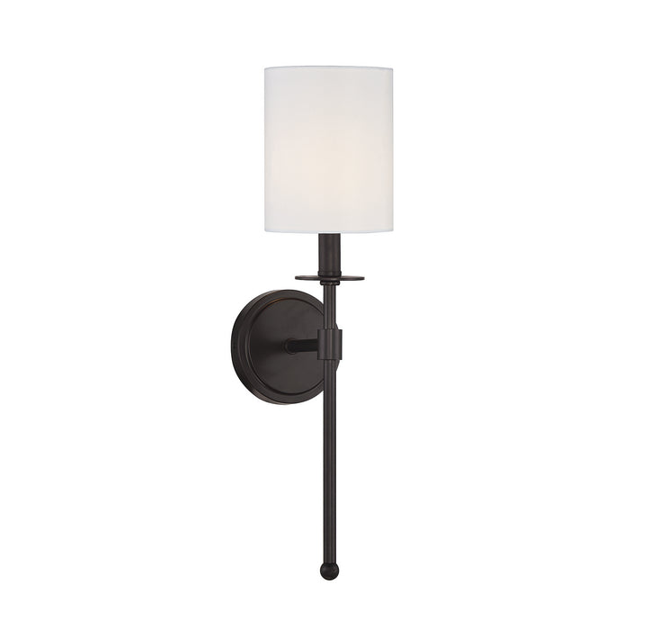Meridian M90057ORB One Light Wall Sconce, Oil Rubbed Bronze