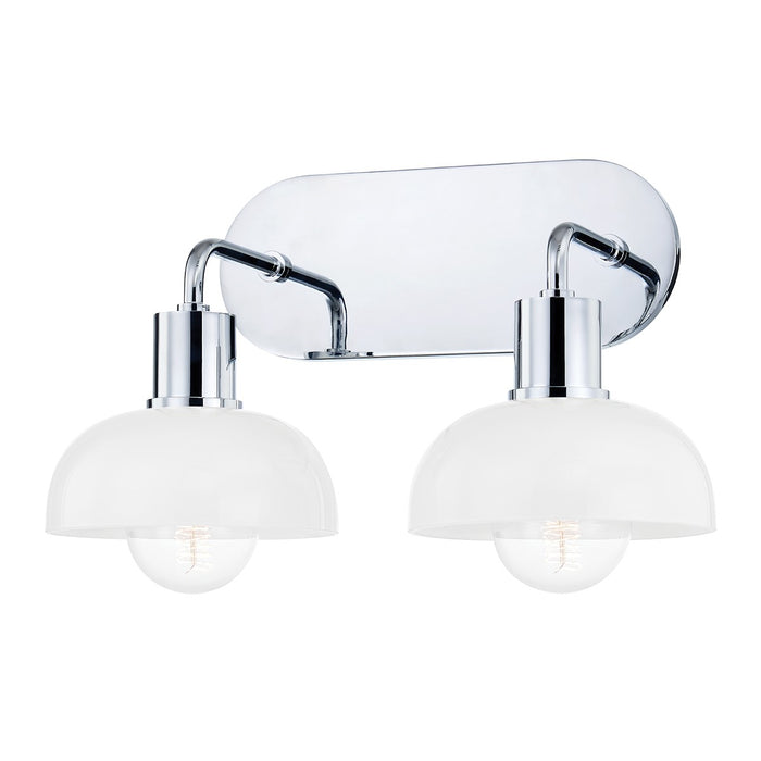 Mitzi H107302-PC Two Light Bath and Vanity, Polished Chrome