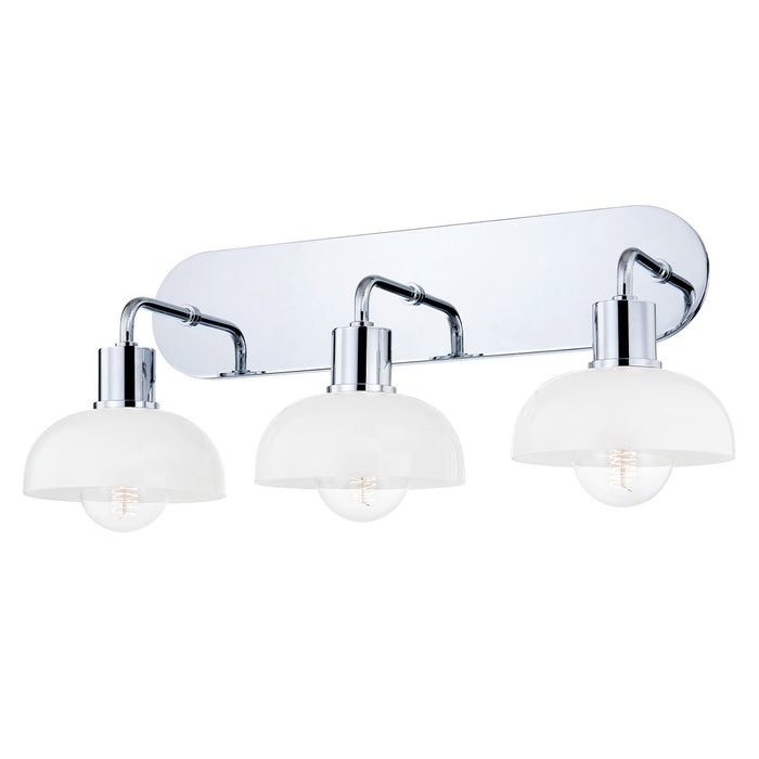 Mitzi H107303-PC Three Light Bath and Vanity, Polished Chrome