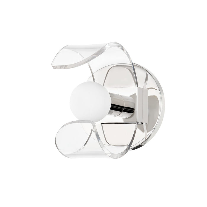 Mitzi H424301-PN One Light Bath and Vanity, Polished Nickel