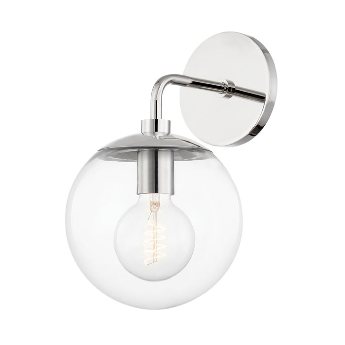 Mitzi H503101-PN One Light Wall Sconce, Polished Nickel