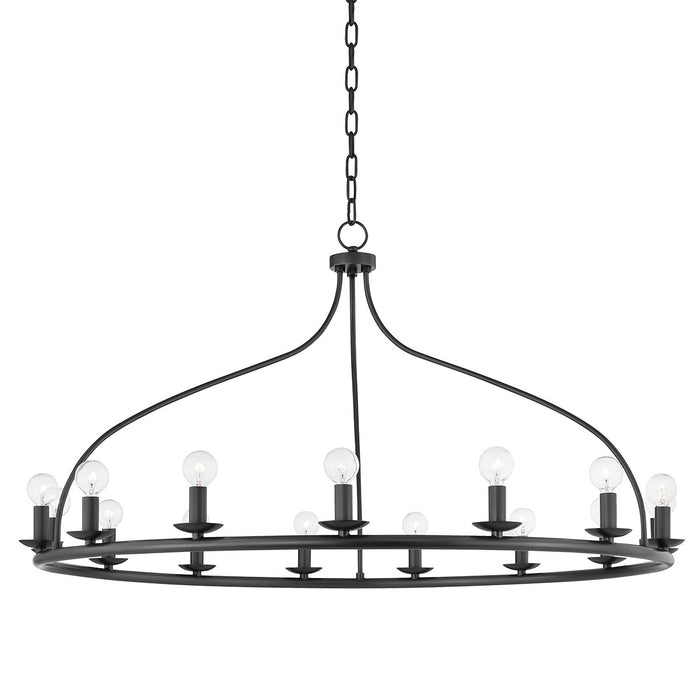 Mitzi H511815-OB 15 Light Chandelier, Old Bronze