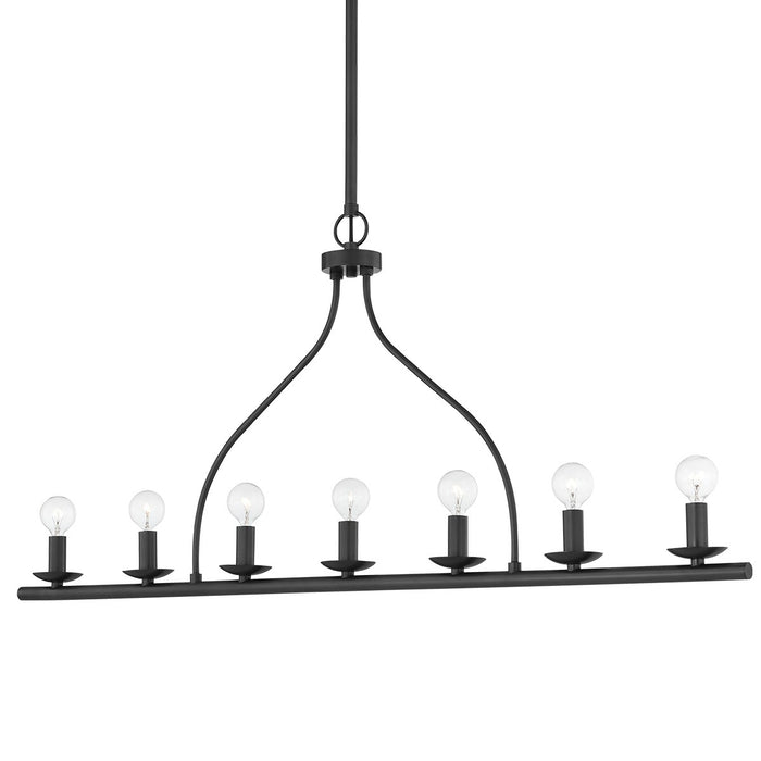Mitzi H511907-OB Seven Light Linear, Old Bronze