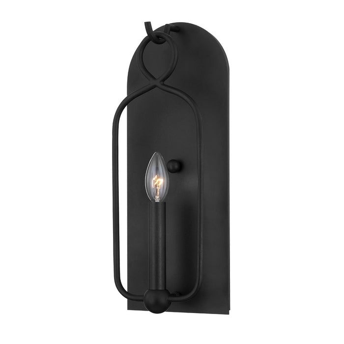 Mitzi H512101-AI One Light Wall Sconce, Aged Iron