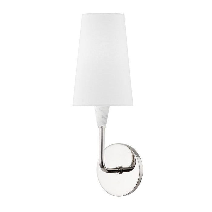 Mitzi H521101-PN One Light Wall Sconce, Polished Nickel