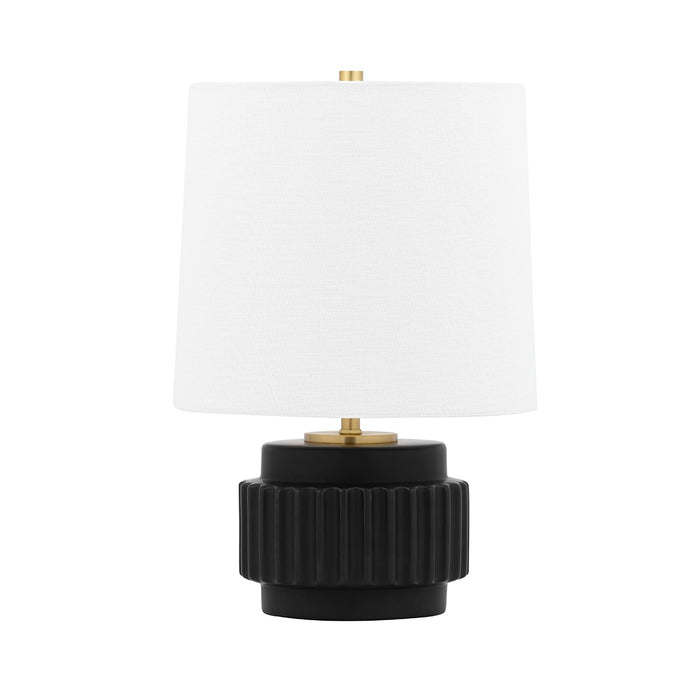 Mitzi HL452201-MB One Light Table Lamp, Matte Black