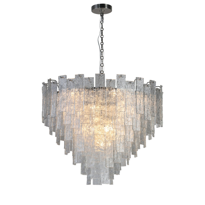 Terracotta Designs H21122L-16PN 16 Light Chandelier, Polished Nickel