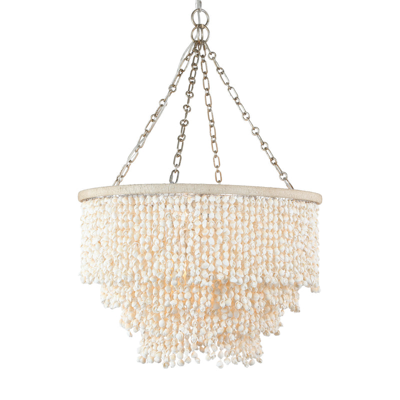 Terracotta Designs H21127-7 Seven Light Chandelier, Rustic Silver