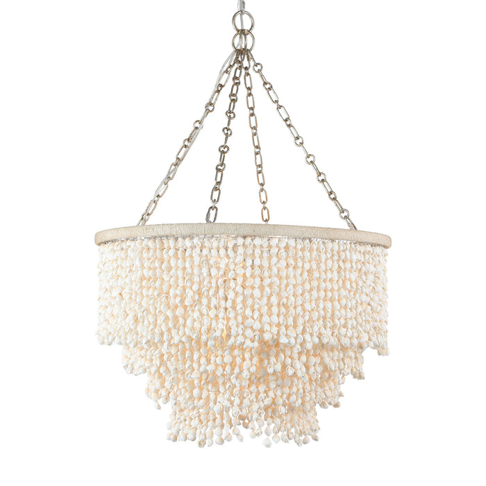 Terracotta Designs H21127-7 Seven Light Chandelier, Rustic Silver