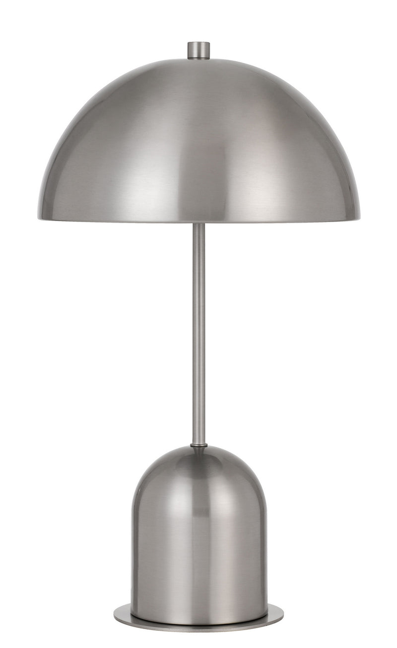 Cal Lighting BO-2978DK-BS One Light Accent Lamp, Brushed Steel