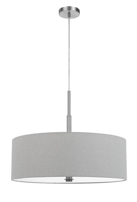 Cal Lighting FX-3744-GRA Four Light Pendant, Grey