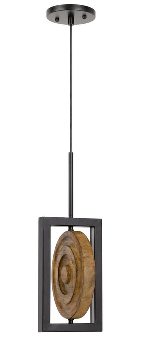 Cal Lighting FX-3753-16 LED Mini Pendant, Pine