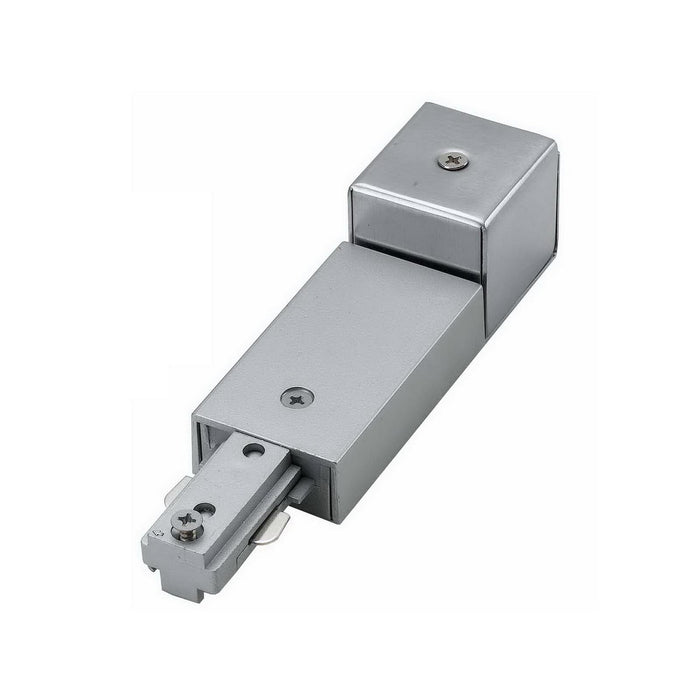 Cal Lighting HT-276-BS Live End W/ Conduit Fitter, Brushed Steel