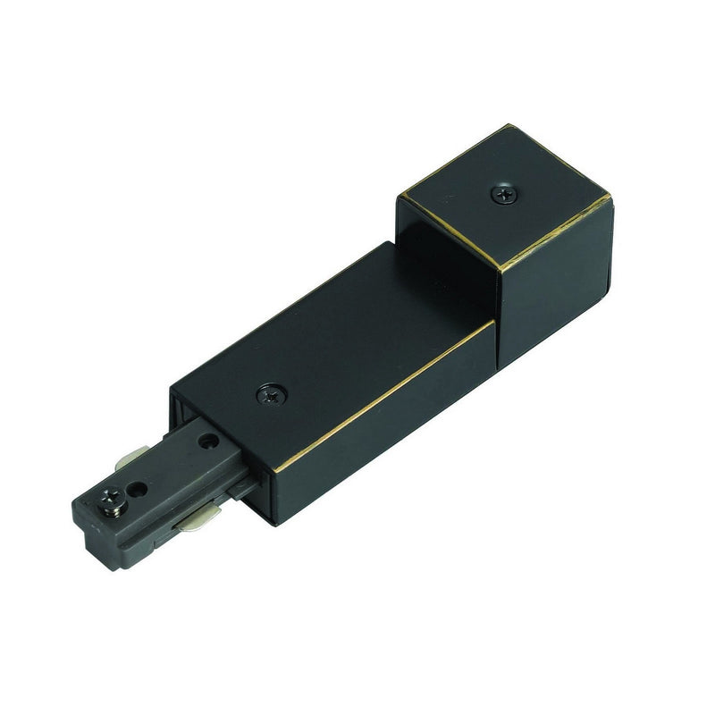 Cal Lighting HT-276-DB Live End W/ Conduit Fitter, Dark Bronze