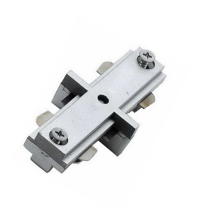 Cal Lighting HT-286-BS Straight Connnector W/O Power Entry, Brushed Steel