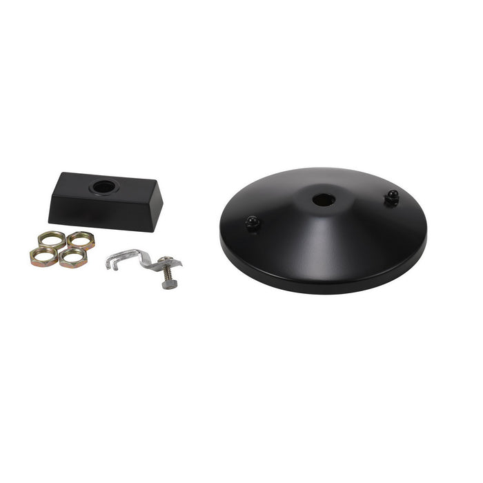 Cal Lighting HT-294-TP-BK Drop Ceiling Assembly, Top Plate, Black