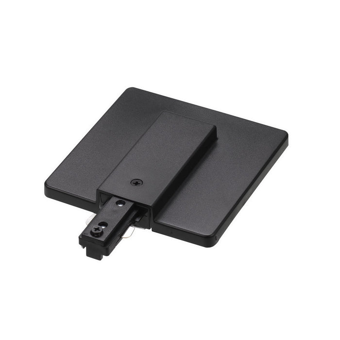 Cal Lighting HT-300-BK Live End With Outlet Box Cover, Black