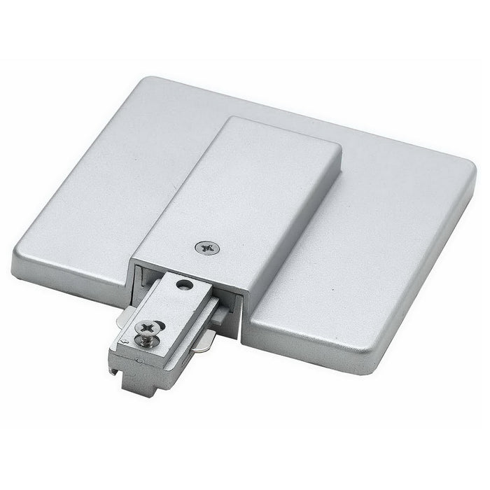 Cal Lighting HT-300-BS Live End W/ Outlet Cover, Brushed Steel