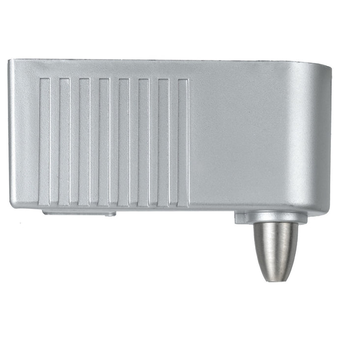 Cal Lighting HT-940-BS One Light Track Fixture, Brushed Steel