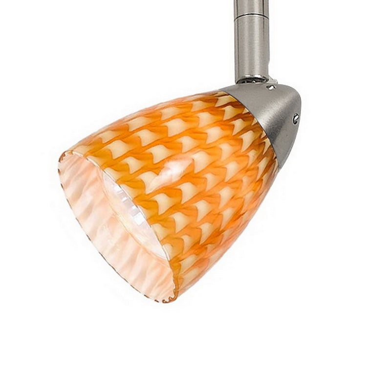 Cal Lighting HT-954-BS/LAS One Light Track Fixture, Brushed Steel