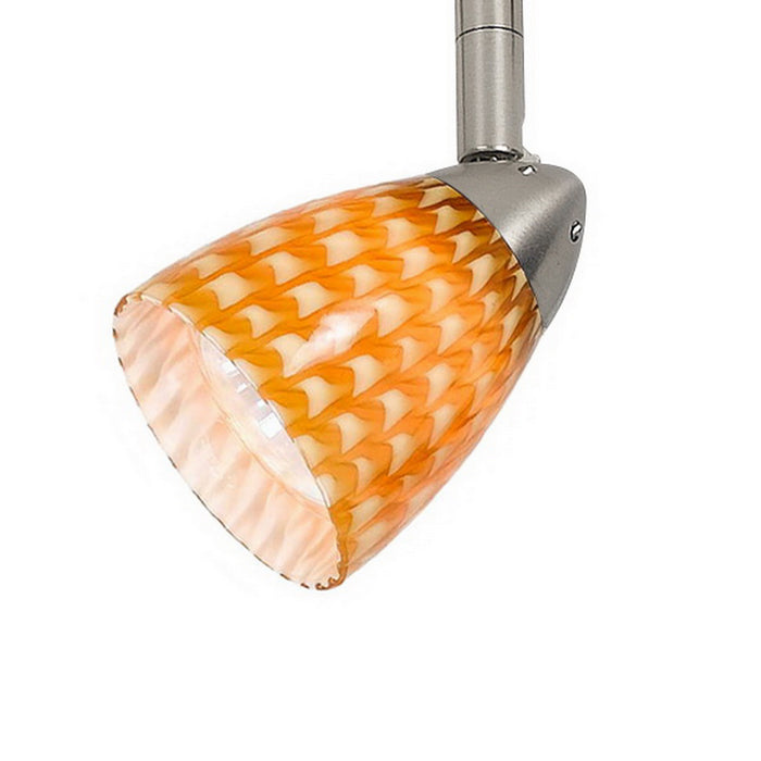Cal Lighting HT-954-BS/LAS One Light Track Fixture, Brushed Steel