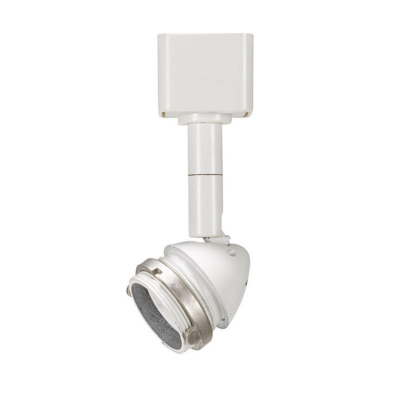 Cal Lighting HT-954-WH/WH One Light Track Fixture, White