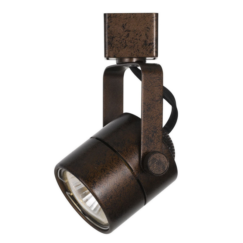 Cal Lighting HT-975-RU One Light Track Fixture, RUST