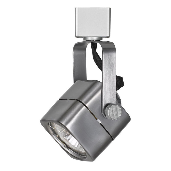 Cal Lighting HT-976-BS One Light Track Fixture, BRUSHED STEEL