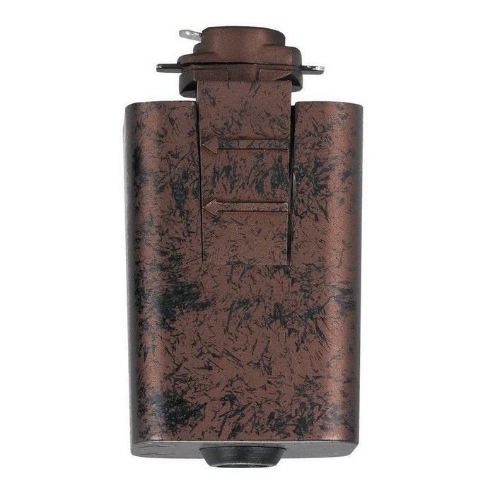 Cal Lighting HT-PN-ADOPT-RU One Light Track Fixture, Rust