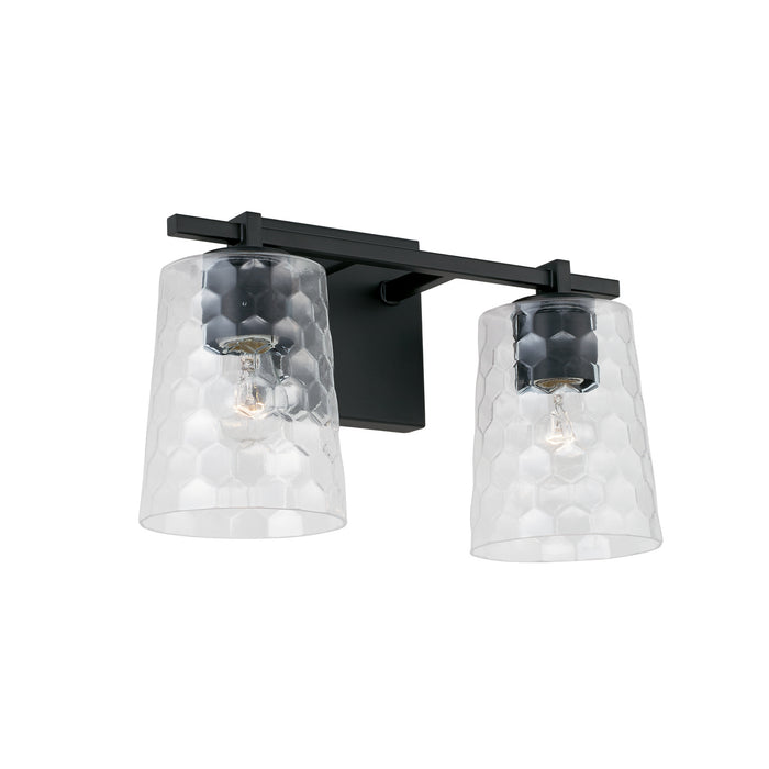 Capital Lighting 143521MB-517 Two Light Vanity, Matte Black