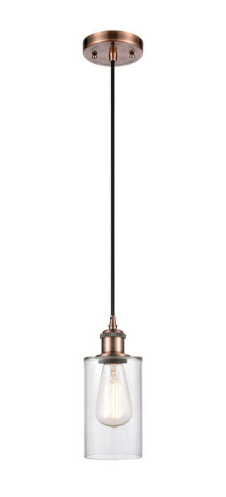 Innovations 516-1P-AC-G802-LED LED Mini Pendant, Antique Copper