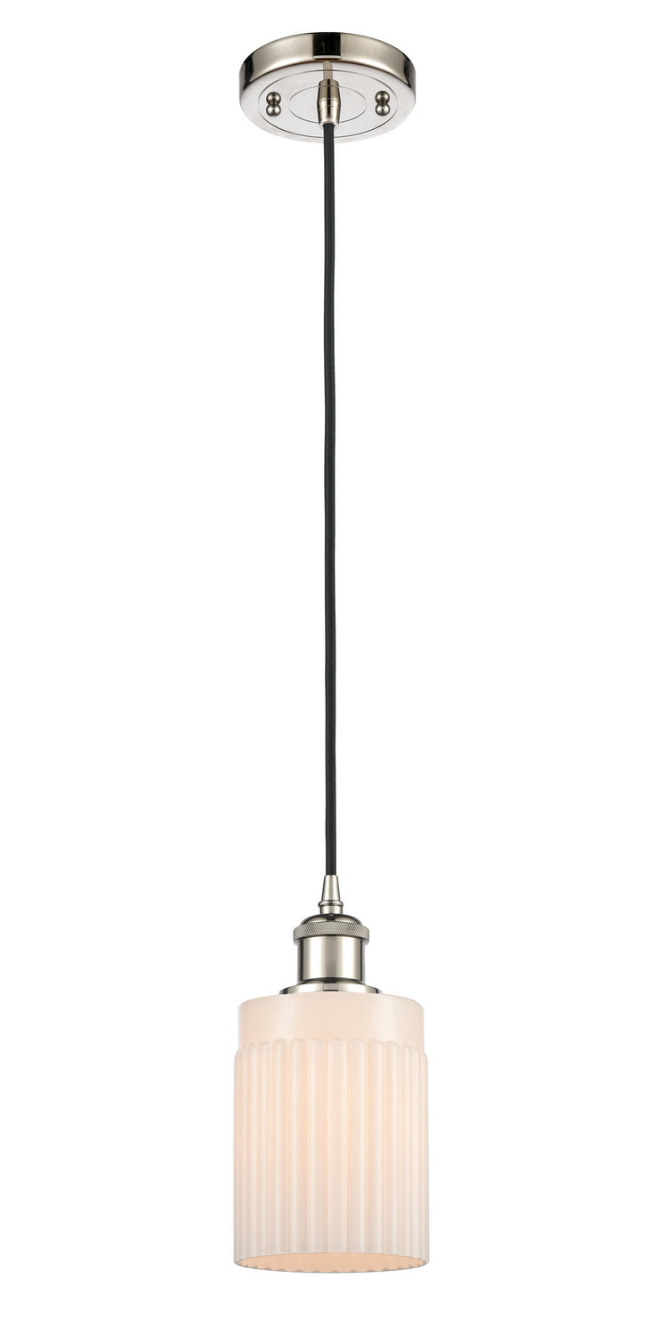 Innovations 516-1P-PN-G341 One Light Mini Pendant, Polished Nickel