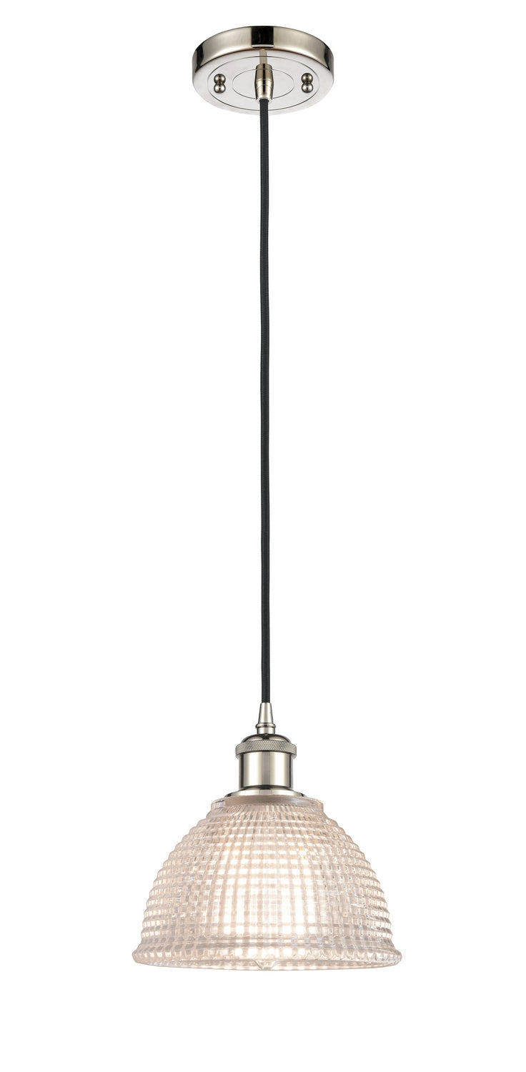 Innovations 516-1P-PN-G422 One Light Mini Pendant, Polished Nickel