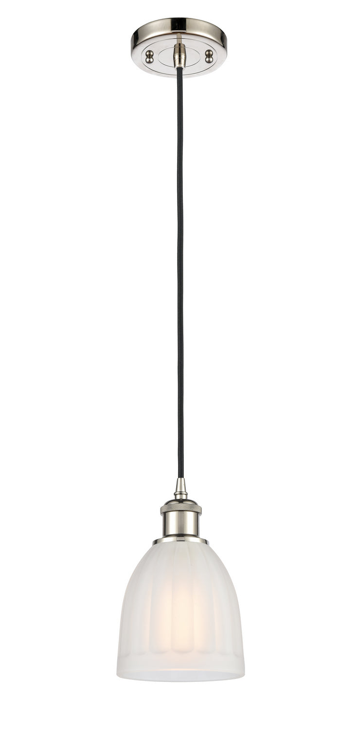 Innovations 516-1P-PN-G441 One Light Mini Pendant, Polished Nickel