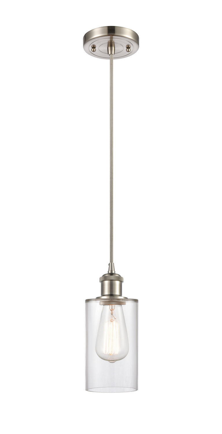 Innovations 516-1P-SN-G802 One Light Mini Pendant, Brushed Satin Nickel
