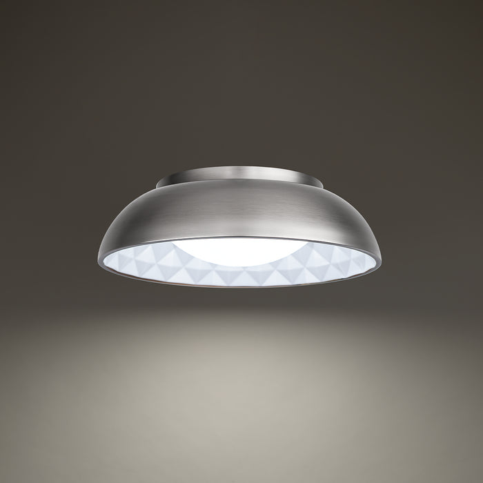 Modern Forms FM-78118-BN LED Flush Mount, Brushed Nickel