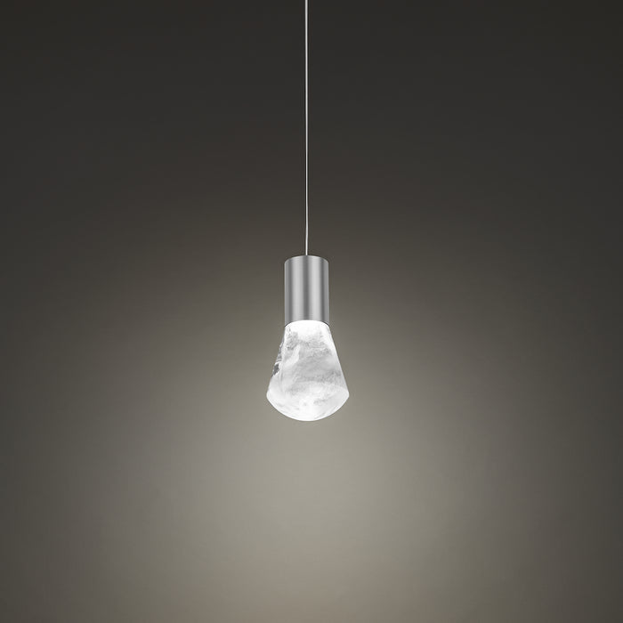Modern Forms PD-40106-SN LED Mini Pendant, Satin Nickel