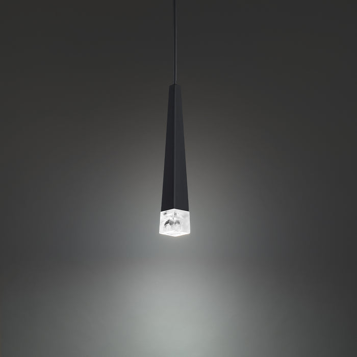Modern Forms PD-64114-BK LED Mini Pendant, Black
