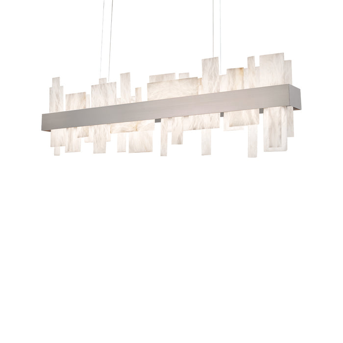 Modern Forms PD-68146-BN LED Linear Pendant, Brushed Nickel