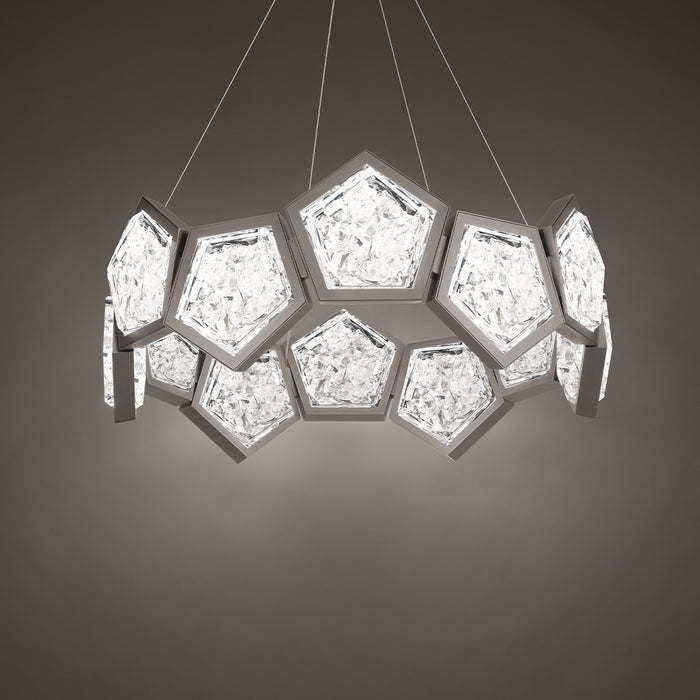 Modern Forms PD-74126-AN LED Chandelier, Antique Nickel