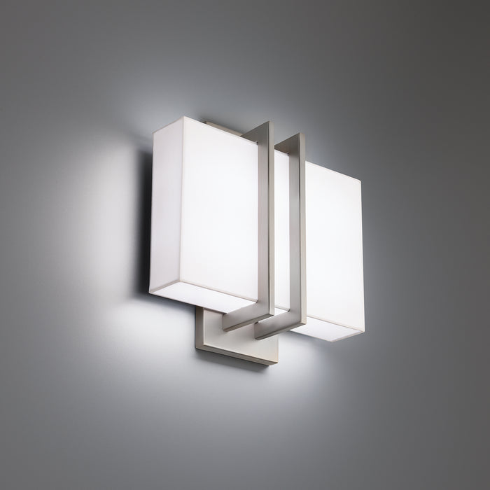 Modern Forms WS-26111-30-BN LED Wall Sconce, Brushed Nickel