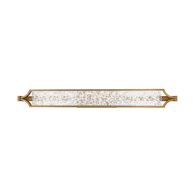 Modern Forms WS-32138-AB LED Vanity, Aged Brass