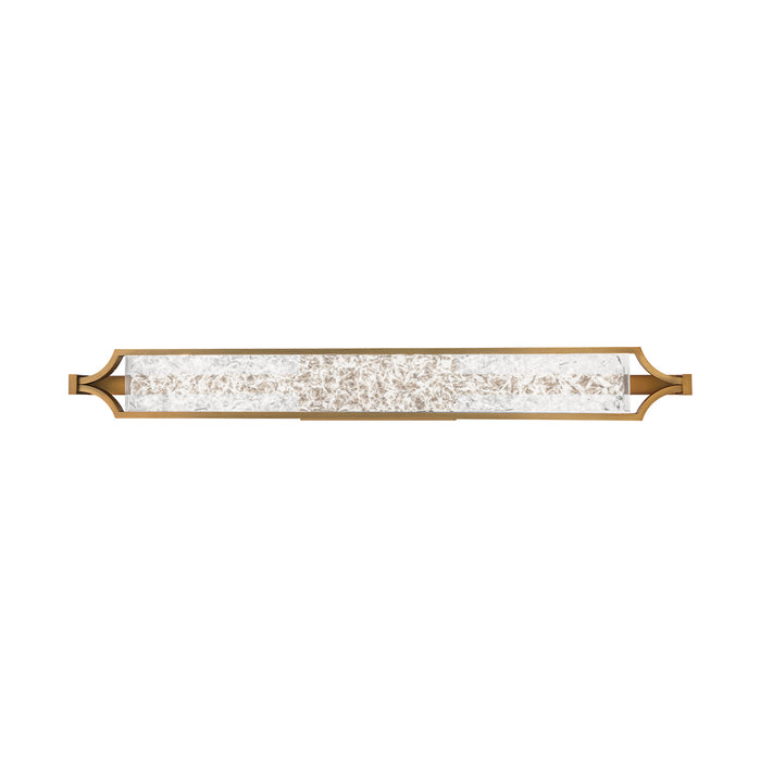Modern Forms WS-32138-AB LED Vanity, Aged Brass