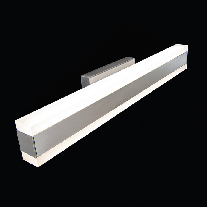 Modern Forms WS-34119-27-BN LED Bath & Vanity Light, Brushed Nickel
