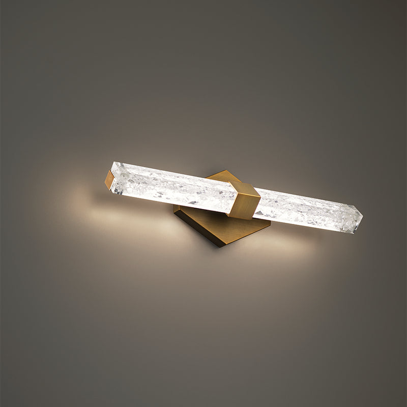 Modern Forms WS-46118-AB LED Bath Light, Aged Brass