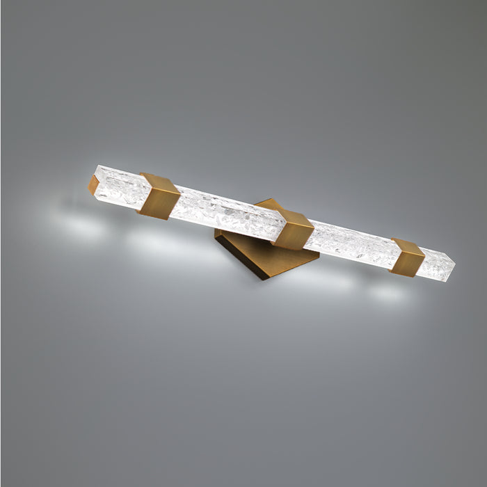 Modern Forms WS-46128-AB LED Bath Light, Aged Brass
