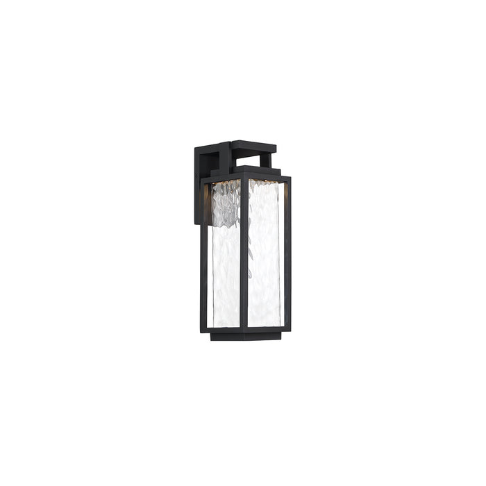Modern Forms WS-W41925-BK LED Outdoor Wall Sconce, Black